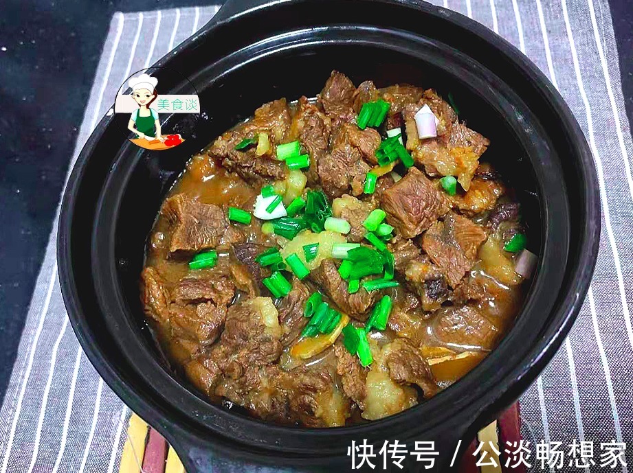 冷天|牛腩怎么炖更香更软烂老师傅教你3招,牛肉软烂没膻味,太香了