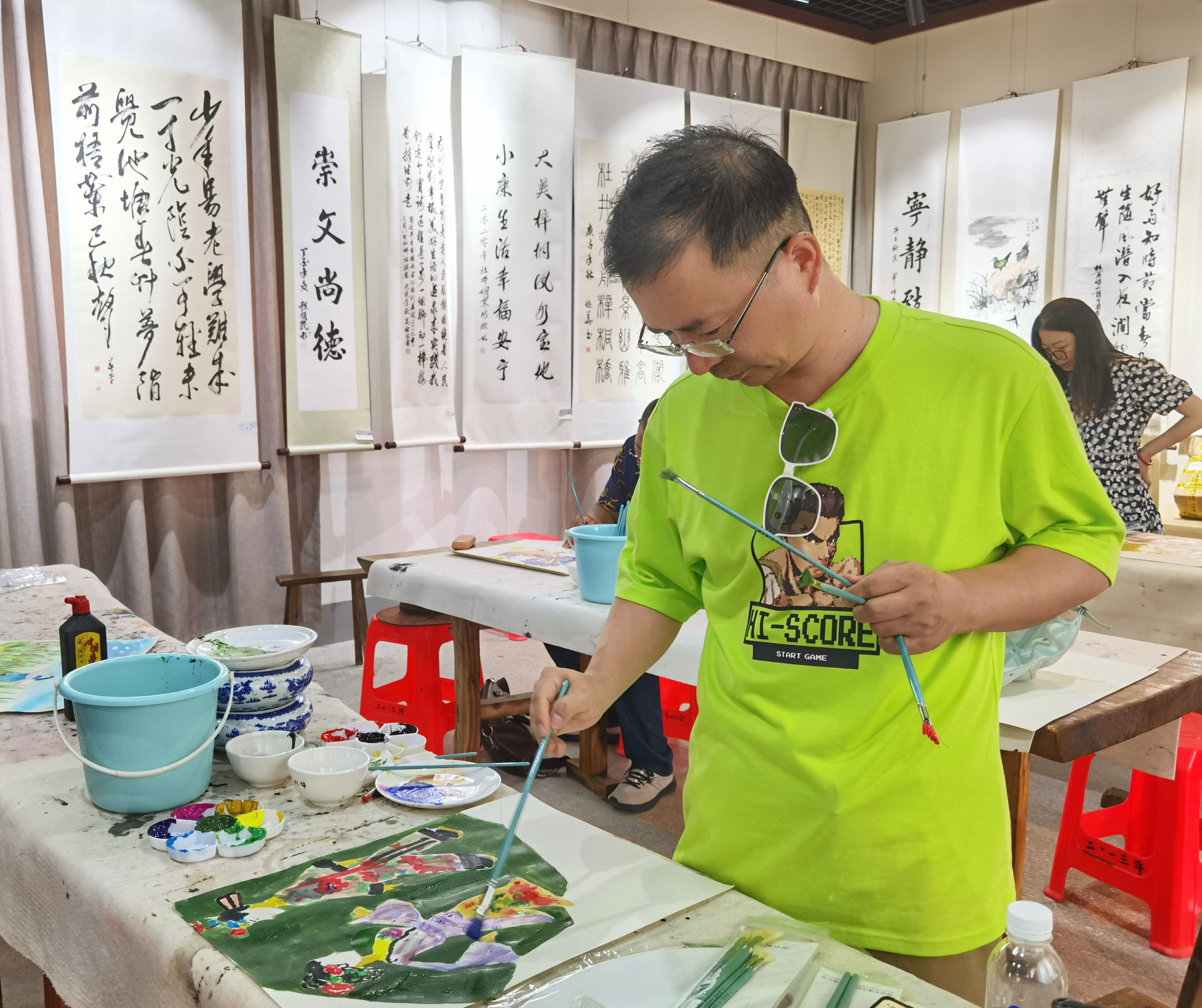 梓桐镇|书画小镇好戏不断 艺术赋能乡村振兴