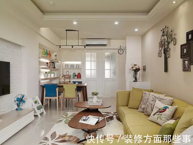 二居室|76平欧式二居室,小户型用欧式不仅没有土豪感还很温馨