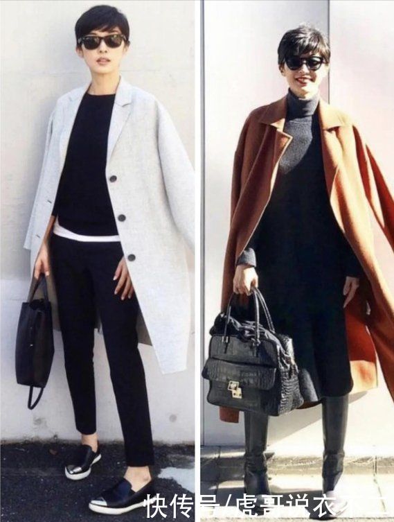 “穿出风格”才是高手，她的“中性风”刚柔并济，每一套都超优雅