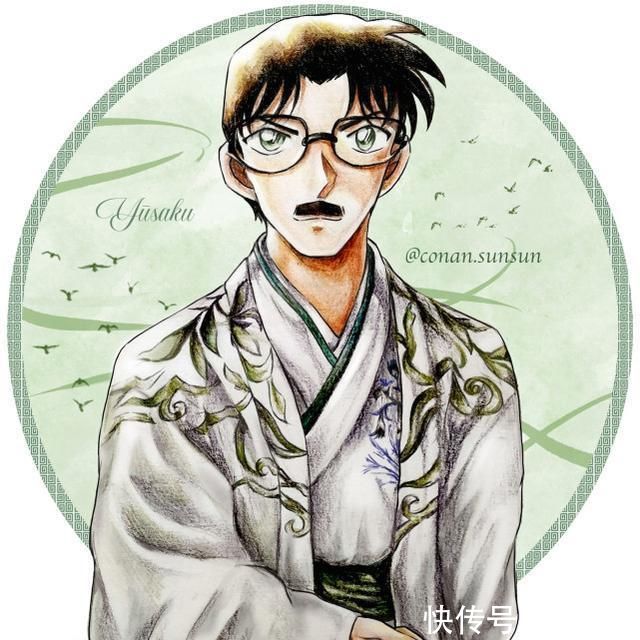 小兰|古风版的名侦探柯南太帅了，兰哀都好可爱，脑补一出古装悬疑大戏