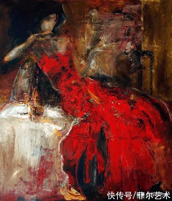 雷兹尼琴科！乌克兰著名画家谢里·雷兹尼琴科人物油画作品欣赏