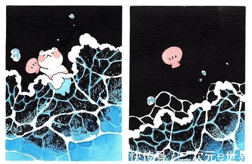 bitamin!每日插画 8年,从画渣到大神,不努力你永远不知道自己有多优秀