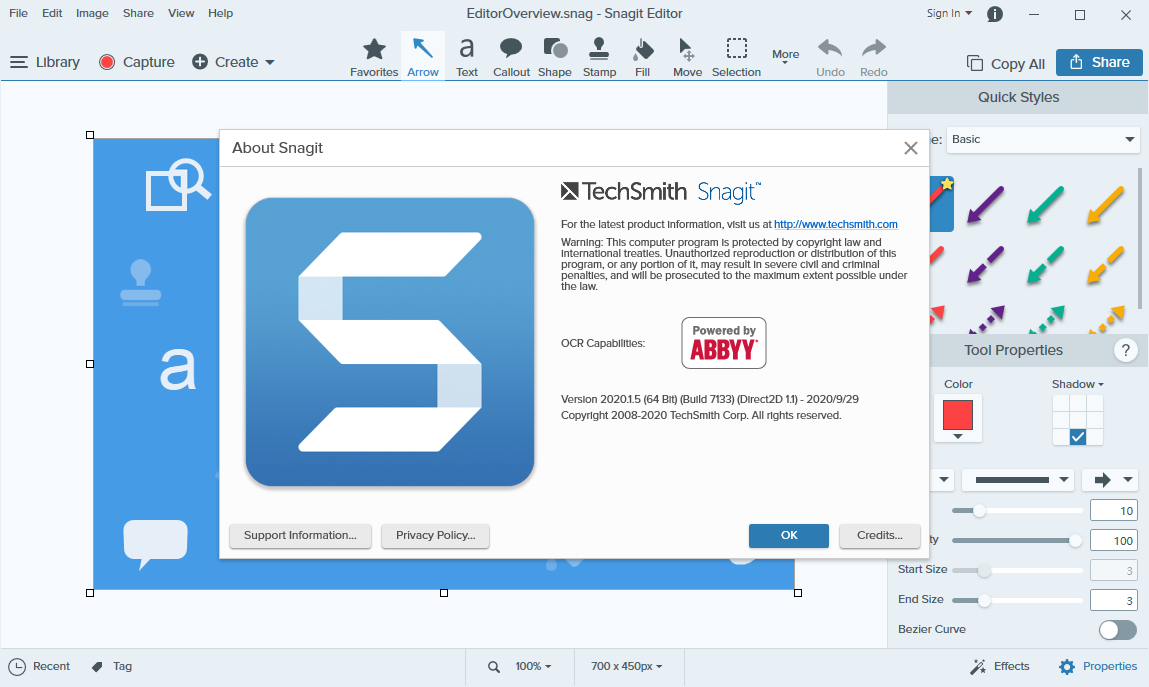 TechSmith SnagIt for Win 2021.4.0 Build 9789 + 破解补丁-423下载站