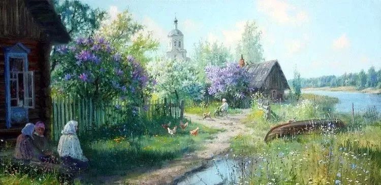 笔下|4位俄罗斯油画家笔下的绝美风景,带大家一饱眼福