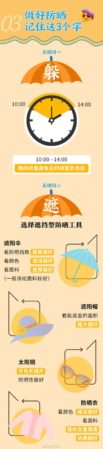 防晒霜|如何防晒才不被晒黑？记住这3个字