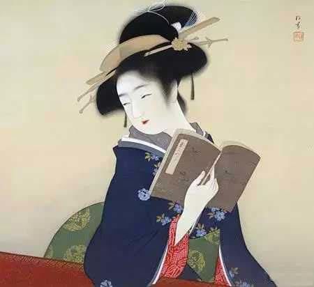  松园|日本天才画家上村松园浮世绘美女作品欣赏（图）