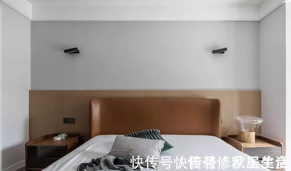 效果图|110㎡现代风格装修效果图,简约舒适的小资格调!