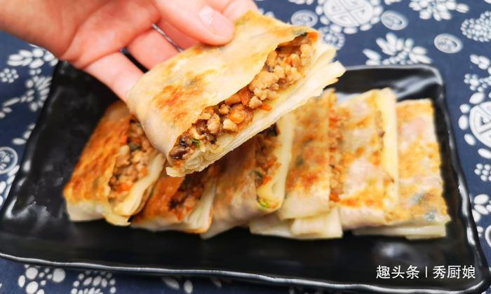 儿子迷上此面食，三天两头吃一次，不发面不烫面，上桌瞬间就扫光