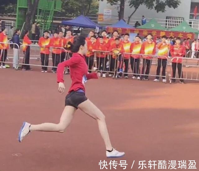 大長腿|廣州某高校女生跳高后走紅，大腿修長白皙，動作行云流水