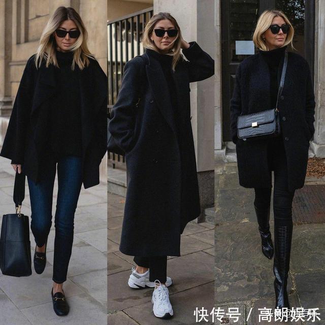 时尚博主的基础款造型,堪称通勤穿搭的灵感来源,气质干练又时尚