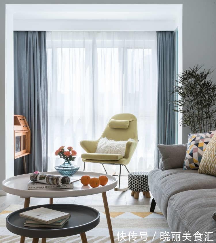 李文伟|用色彩填满三居室,舍去浮华和杂乱,让业主享受舒适的家庭生活