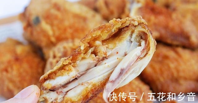炸鸡|香到舔手指的蒜香炸鸡翅,制作简单,口感丰富!