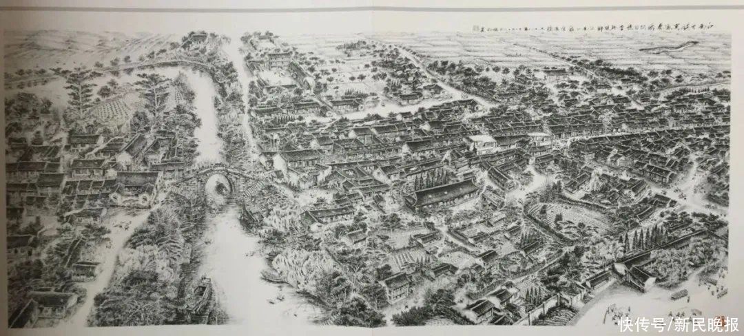 金汇|惊艳!钢笔画里的上海水乡