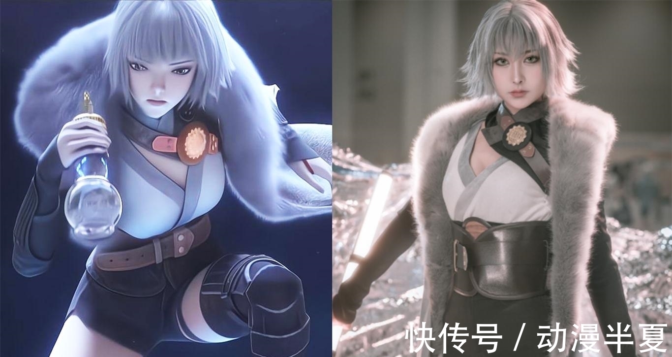 COS|小姐姐们COS《灵笼》白月魁,秒碎次元壁,这是真人版手办吧?