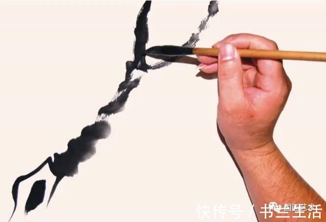 垂枝!图文教程:轻松学画写意木本花卉枝干