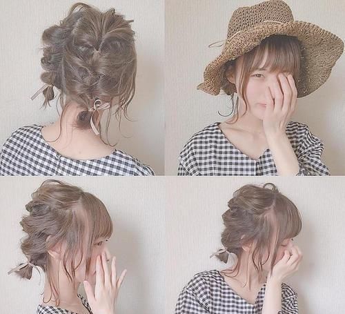 姑娘,好看的编发那么多,为什么非得整天清汤寡水披着头发呢