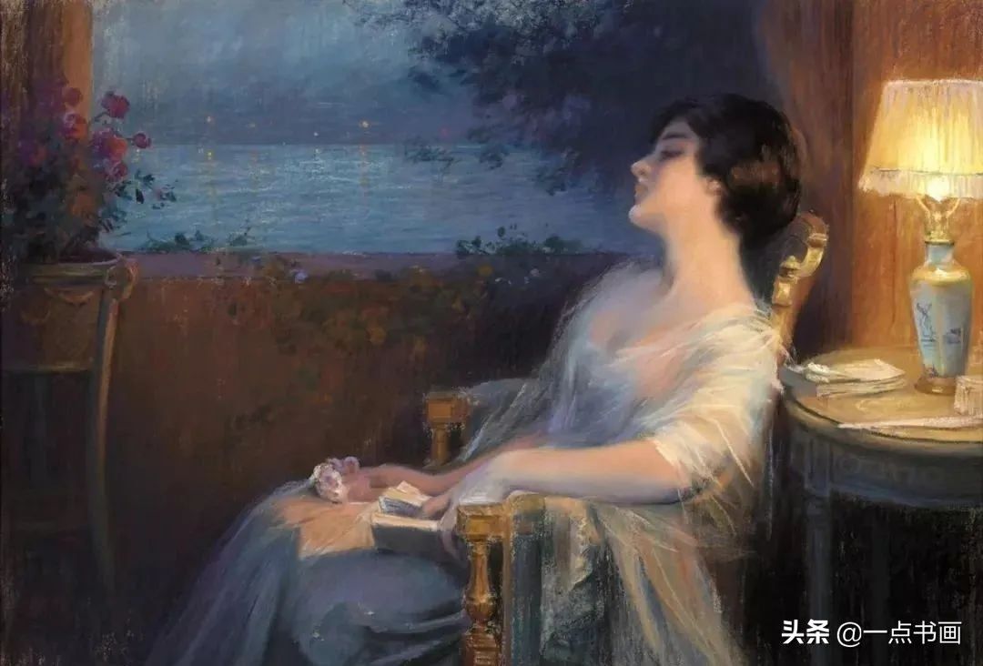 精致@他笔下的女子细腻精致,光泽诱人