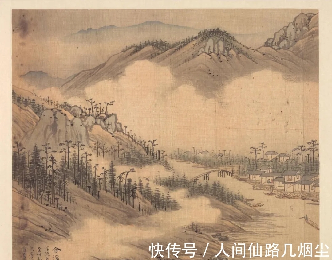 山水册&小画面大气象,精妙绝伦的山水画!宋旭《湖州十八景图》