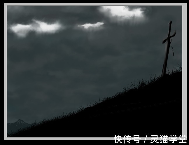 教程|漫画阴天的光影怎么画?教你绘制阴天天气场景的画法教程!