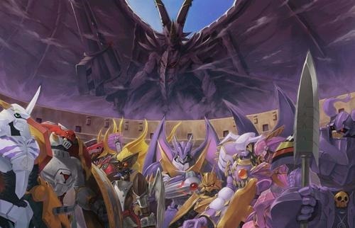 全体数码兽|安杜路兽第三条进化链,最强的护盾,黑暗四大天王联手也不是对手