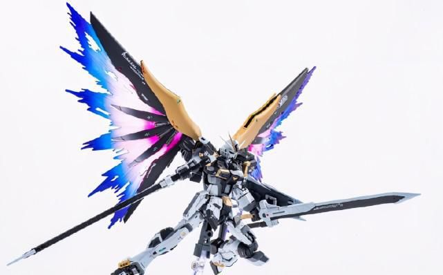 模玩控:RG比例命运混搭脉冲高达改造,“命运脉冲”高达模型