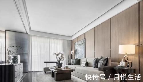 装修|120㎡现代轻奢风格新房装修,淡雅配色经典耐看!