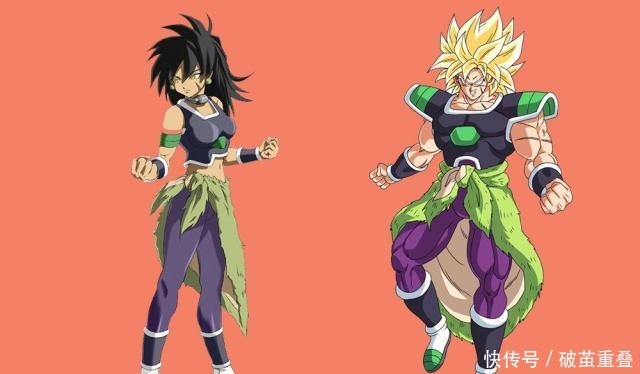 孙悟空|龙珠人物性转换,女版布罗利气质出众,女版吉连瘦成了闪电