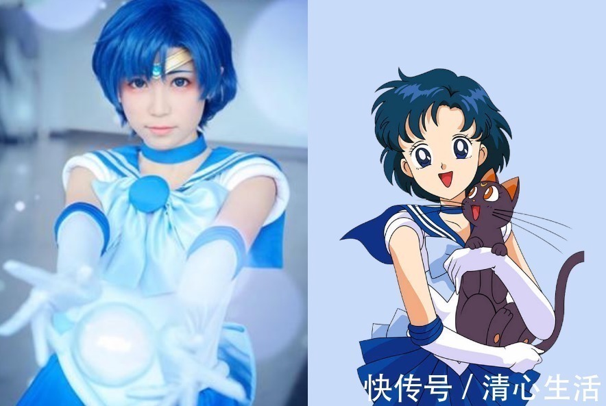 cos|美少女战士:超还原的真人cos,亚美不要太美,西蕾妮蒂御姐范十足