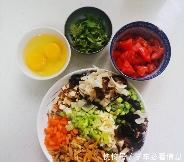 烩面片,爽滑可口,美味好吃!