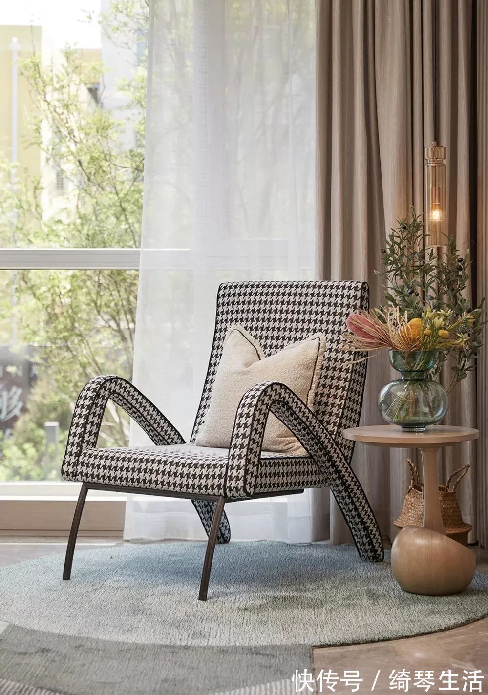 浪漫|89㎡现代简约,低饱和度的色彩,莫兰迪主义的浪漫