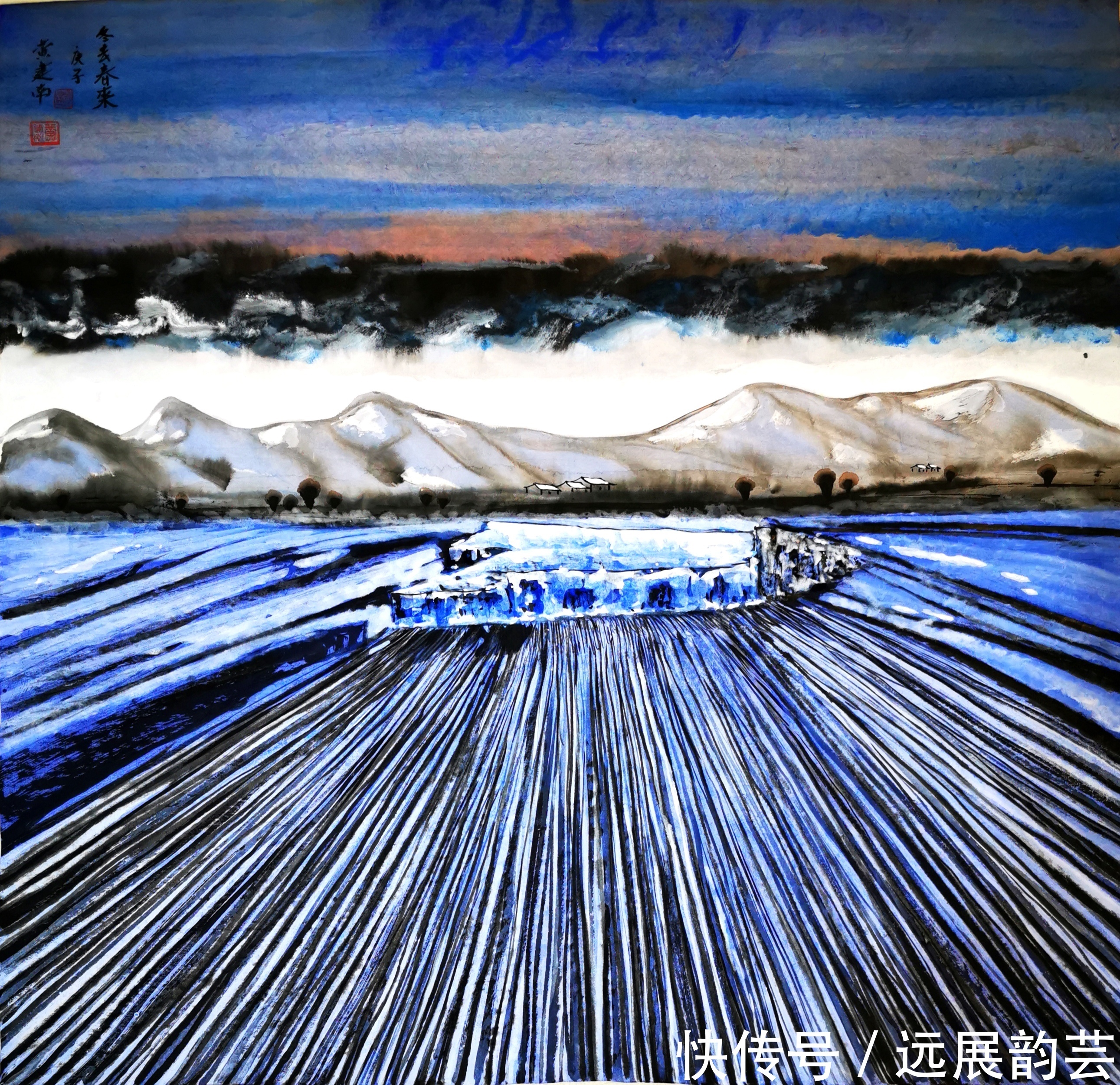 画作|黄建南画作:近看回味无穷,远看惊天动地