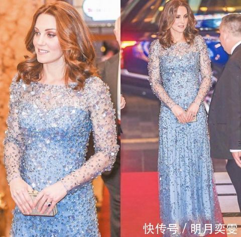 王妃|凯特王妃闪光时刻英国王室最优雅的女人,穿上高定礼服仙气飘飘