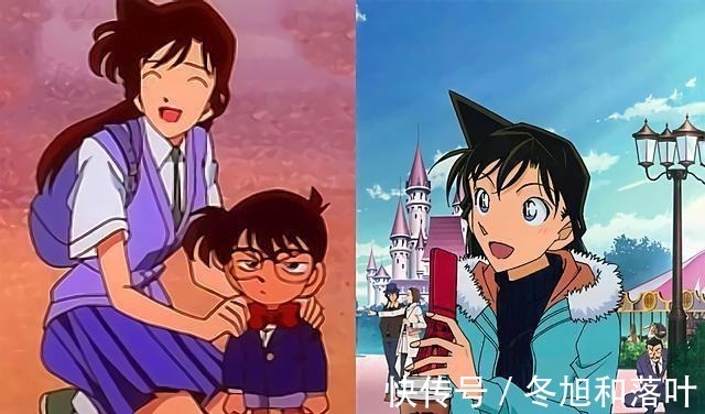 名偵探柯南|她是柯南中唯一被封印了顏值的角色,只因其素顏模樣太過耀眼