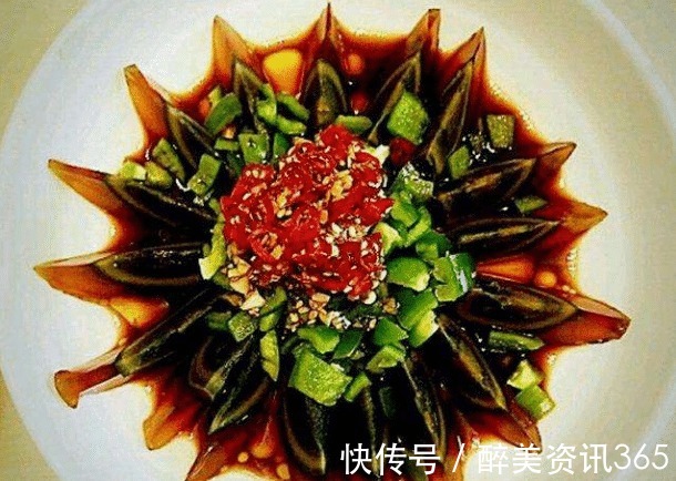 凉拌皮蛋|凉拌皮蛋，这3种料缺一不可，看起来漂亮，吃起来香，还很入味
