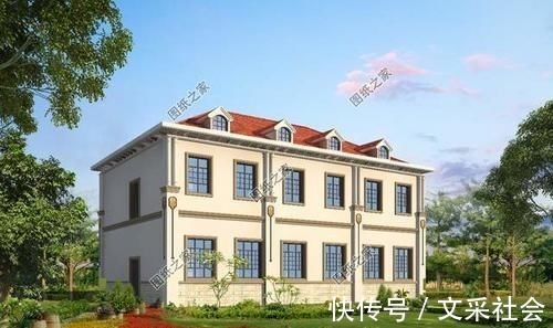 户型|五开间二层自建房布局图,看了谁还在城里买房啊