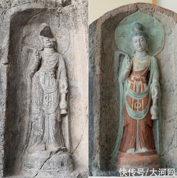 皇后礼佛图|流散近百年，龙门石窟《皇后礼佛图》即将虚拟复原亮相