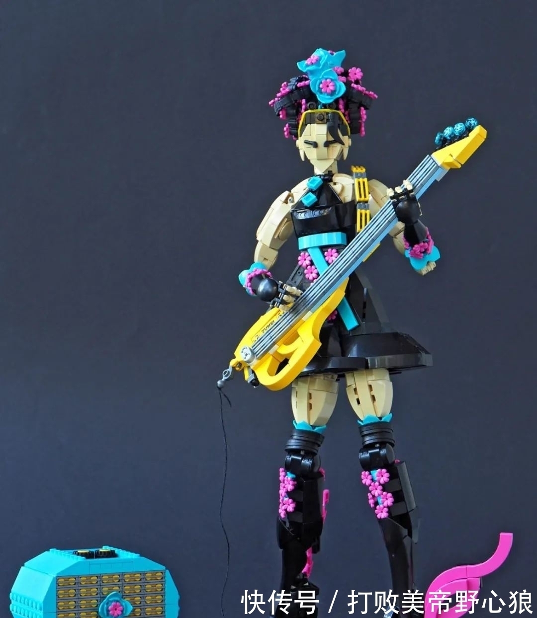 MOC|乐高MOC拼搭元素使用分析之:空心半球及六边面板元素