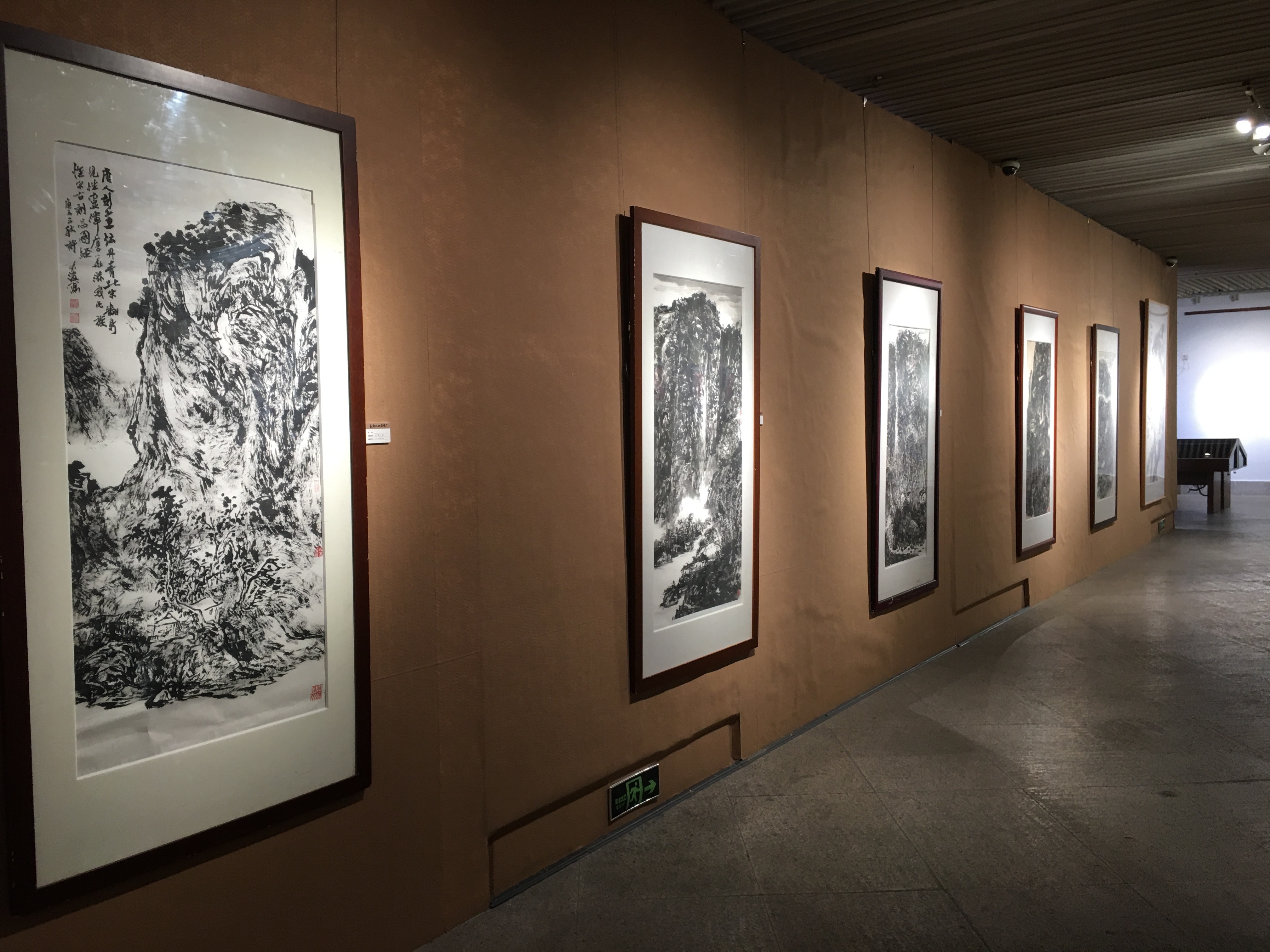 书法#“轴·承——许沛波书画双果展”备受关注