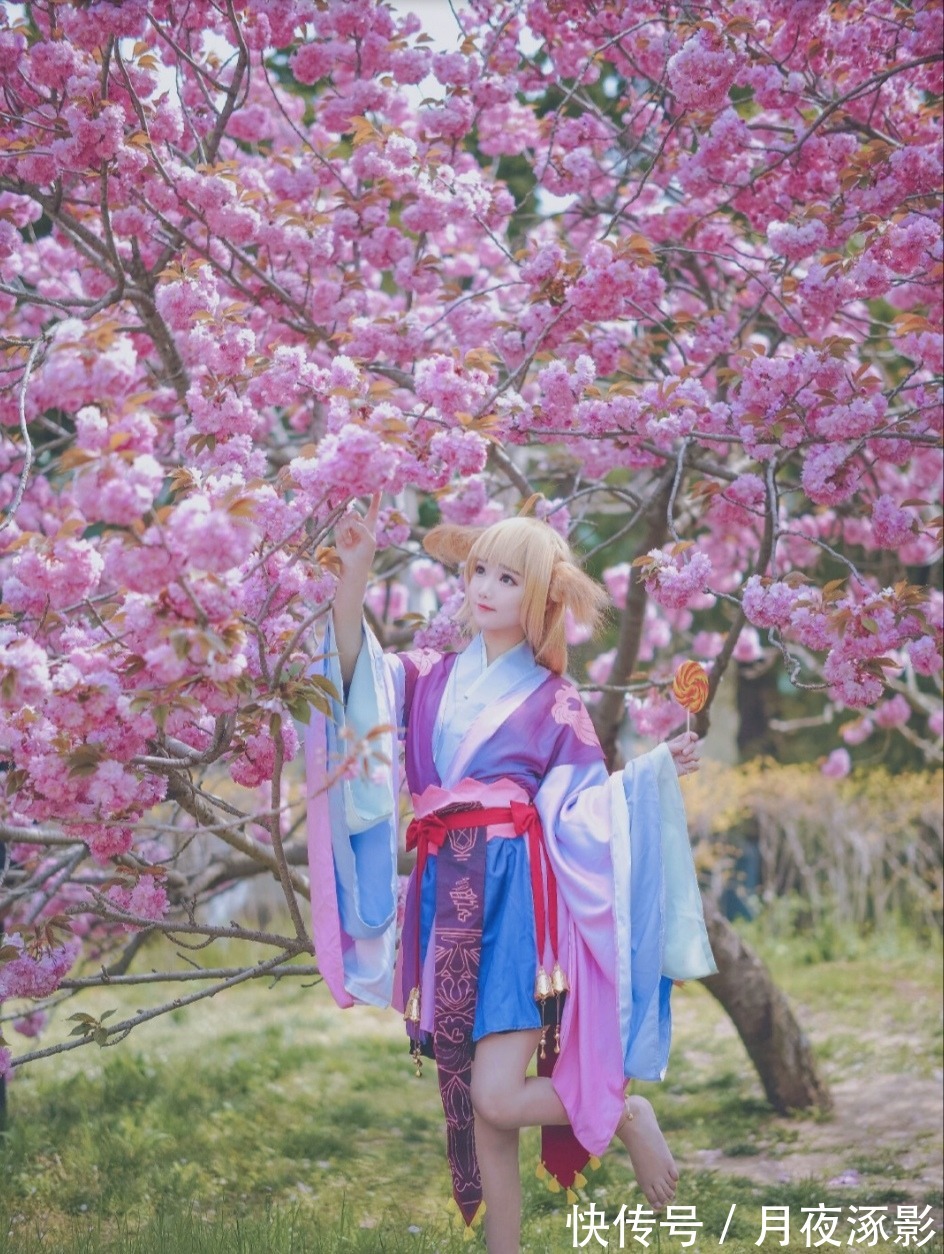 狐狸|狐妖小红娘cos头上呆毛可爱到爆, 这么萌的狐狸谁顶得住啊