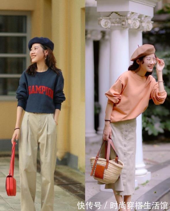 整体造型|又到了穿卫衣的季节,这几种搭配优雅又气质,太适合普通人穿