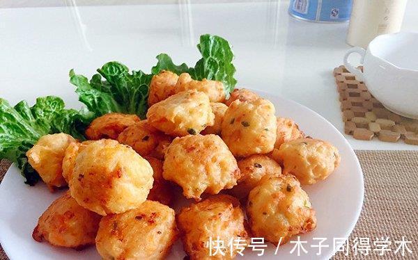 面包糠|炸萝卜丸子，多加“2样”食材，不加1滴水，丸子外酥里嫩格外香