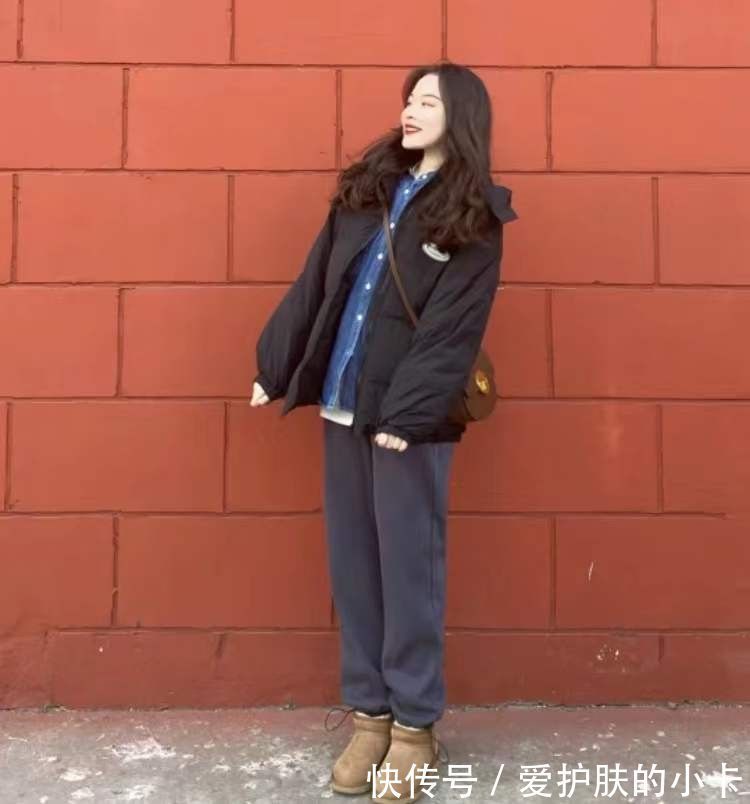 棉服|超好穿的运动裤火了,今年春天日常穿搭,少不了它的身影