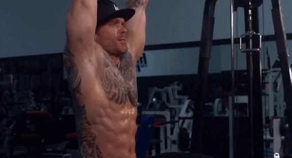 肌群|不去健身房,怎么练出一身肌肉附一周4练健身动图