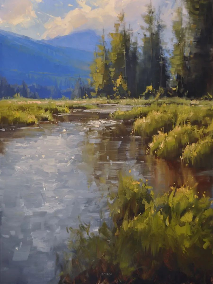 科罗拉多州@斯泰西·彼得森:半路出家的女画家,笔下的风景堪称一绝