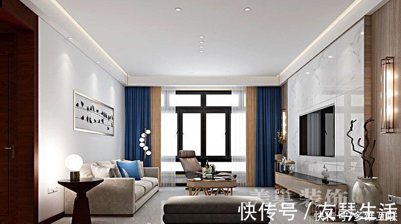 居室|人生第一套房,170平四居室选择现代风,简约优雅有气质