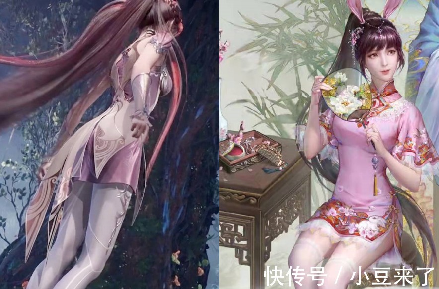 斗罗大陆|《斗罗大陆》小舞穿旗袍,白袜养眼,海神五考躺赢