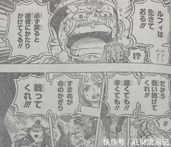 乔巴|海贼王1015全图情报:父慈子孝!大和怒怼凯多,路飞千里传音