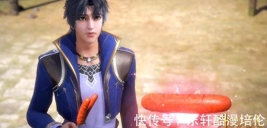 香肠|斗罗大陆朱竹清第一次看到小奥香肠,有谁注意她表情,太真实了