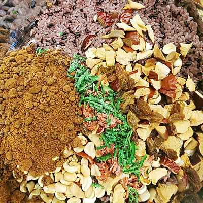 莲子|红糖糯米饭